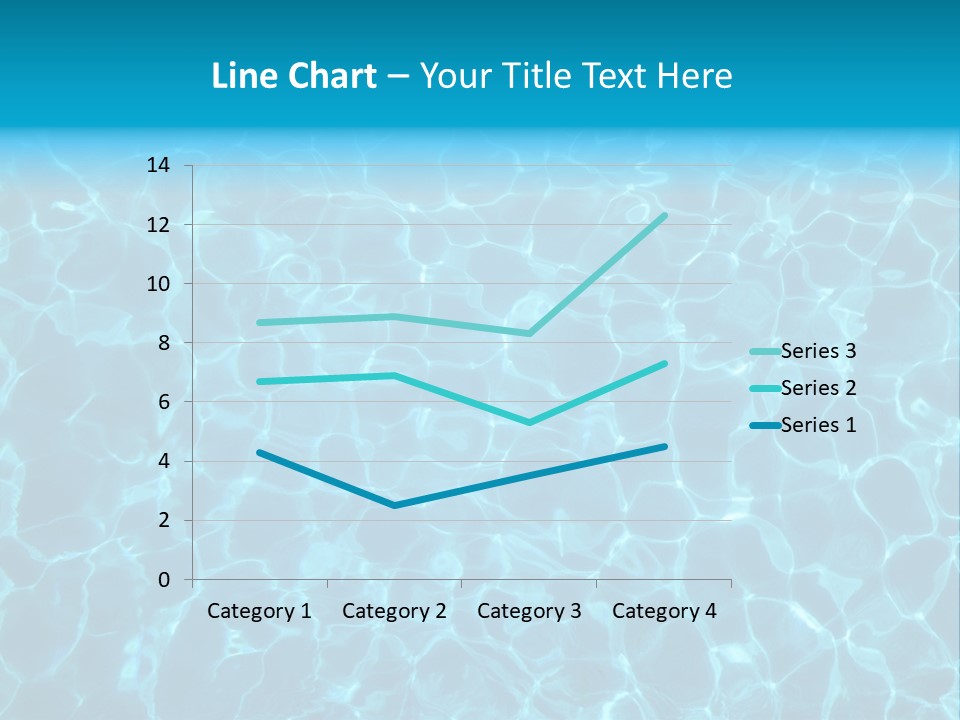 Reflection Turquoise Fresh PowerPoint Template