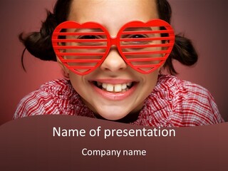 People Caucasian Toothy PowerPoint Template