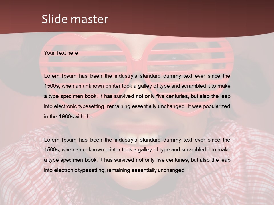 People Caucasian Toothy PowerPoint Template