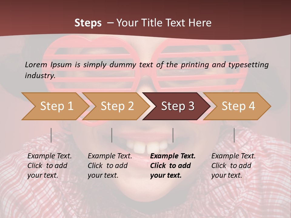 People Caucasian Toothy PowerPoint Template