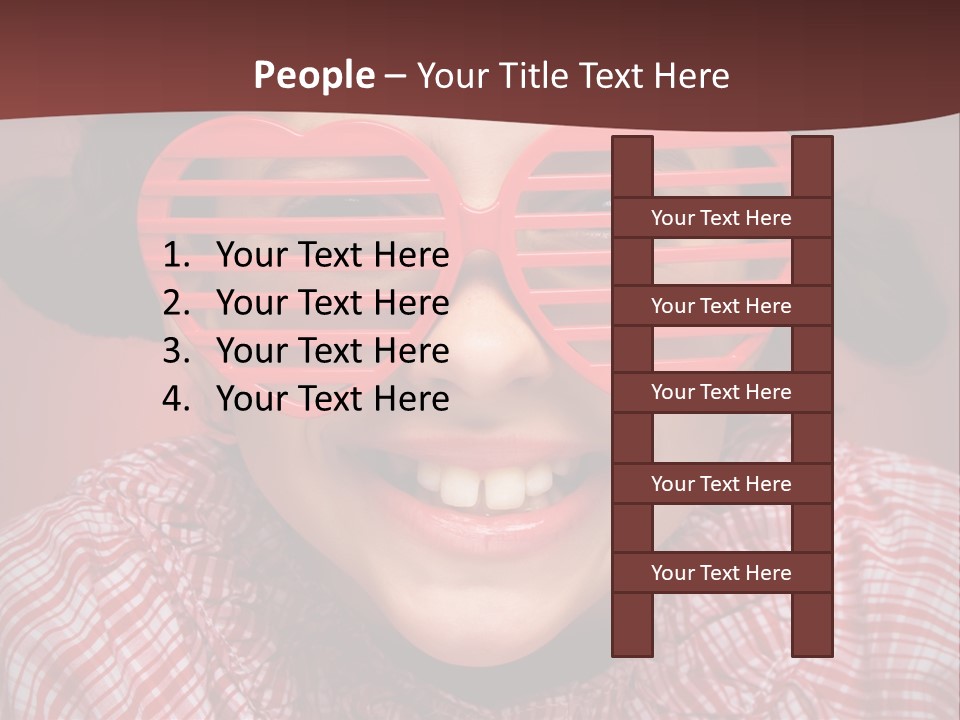 People Caucasian Toothy PowerPoint Template