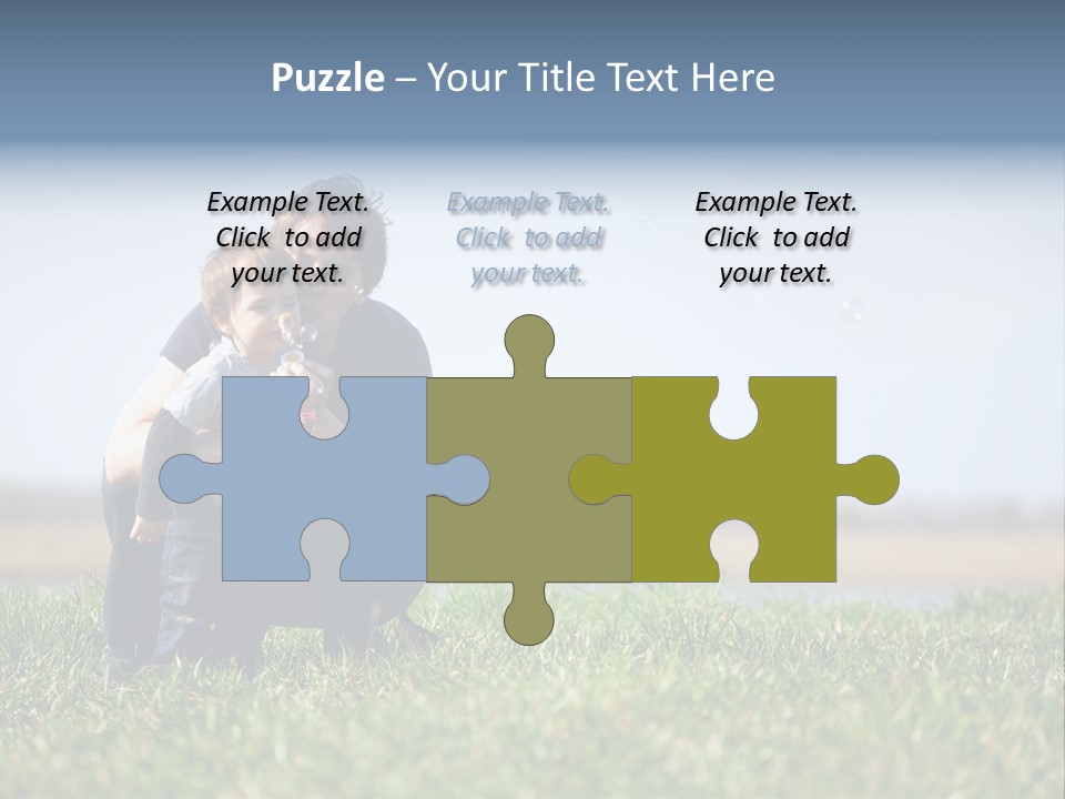 Happiness People Smiling PowerPoint Template