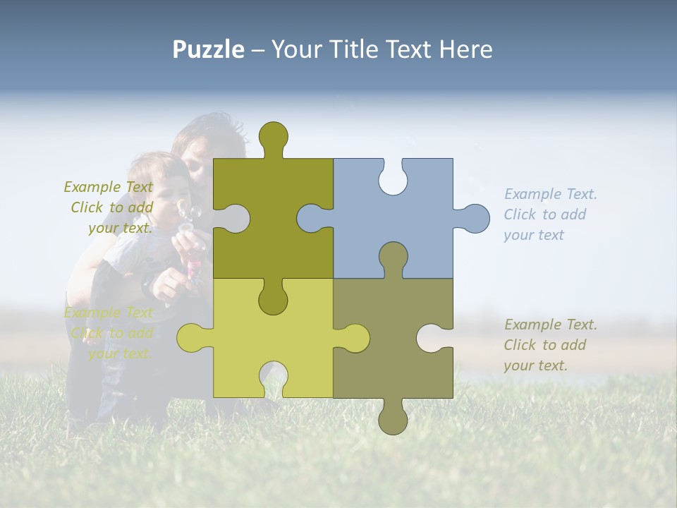 Happiness People Smiling PowerPoint Template