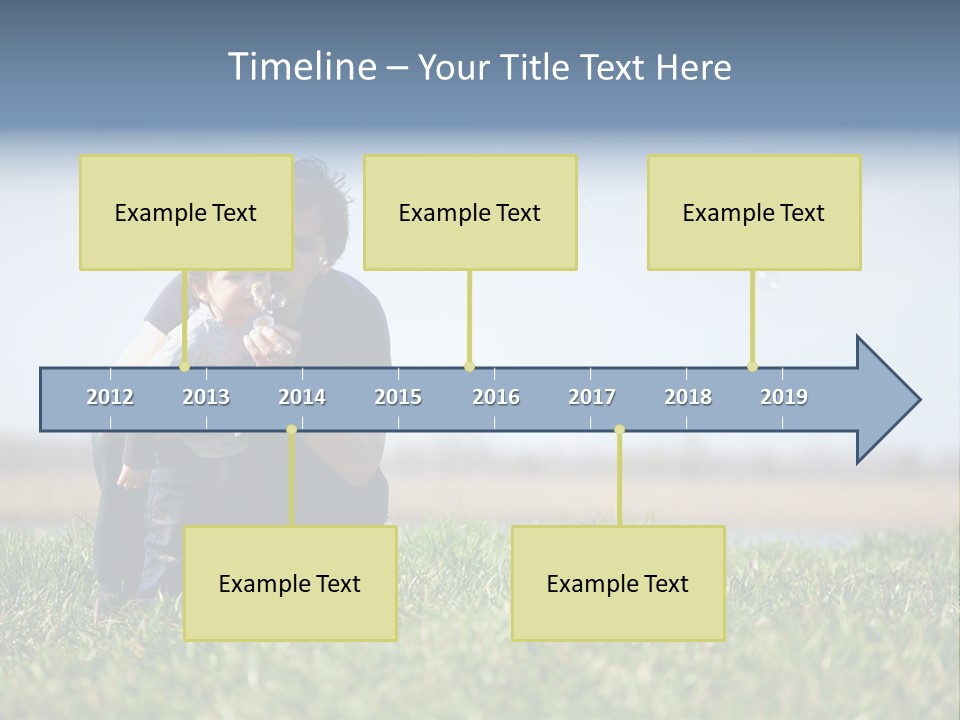 Happiness People Smiling PowerPoint Template
