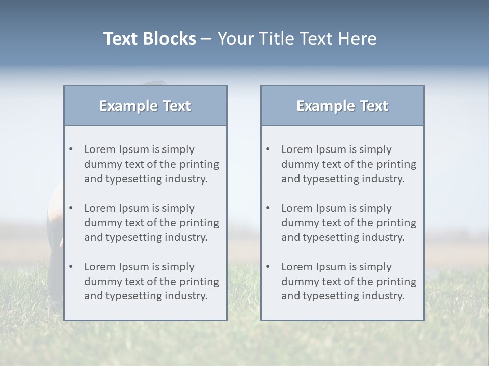 Happiness People Smiling PowerPoint Template