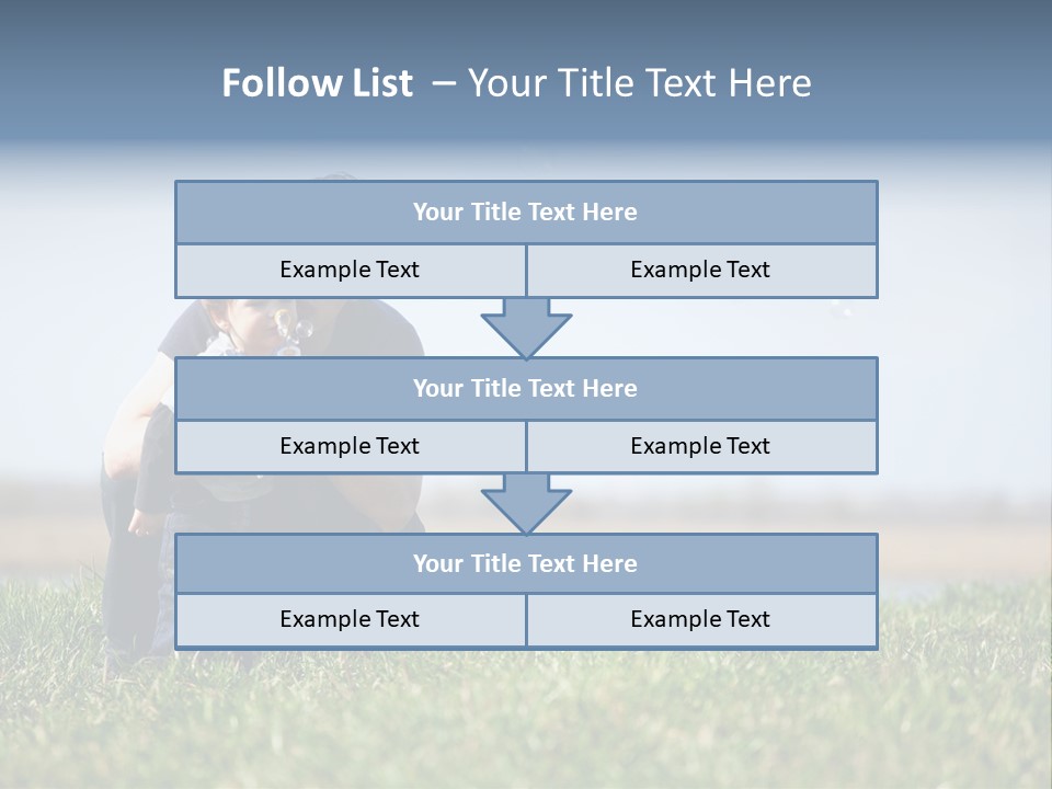 Happiness People Smiling PowerPoint Template