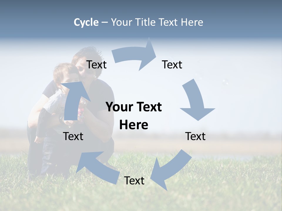 Happiness People Smiling PowerPoint Template