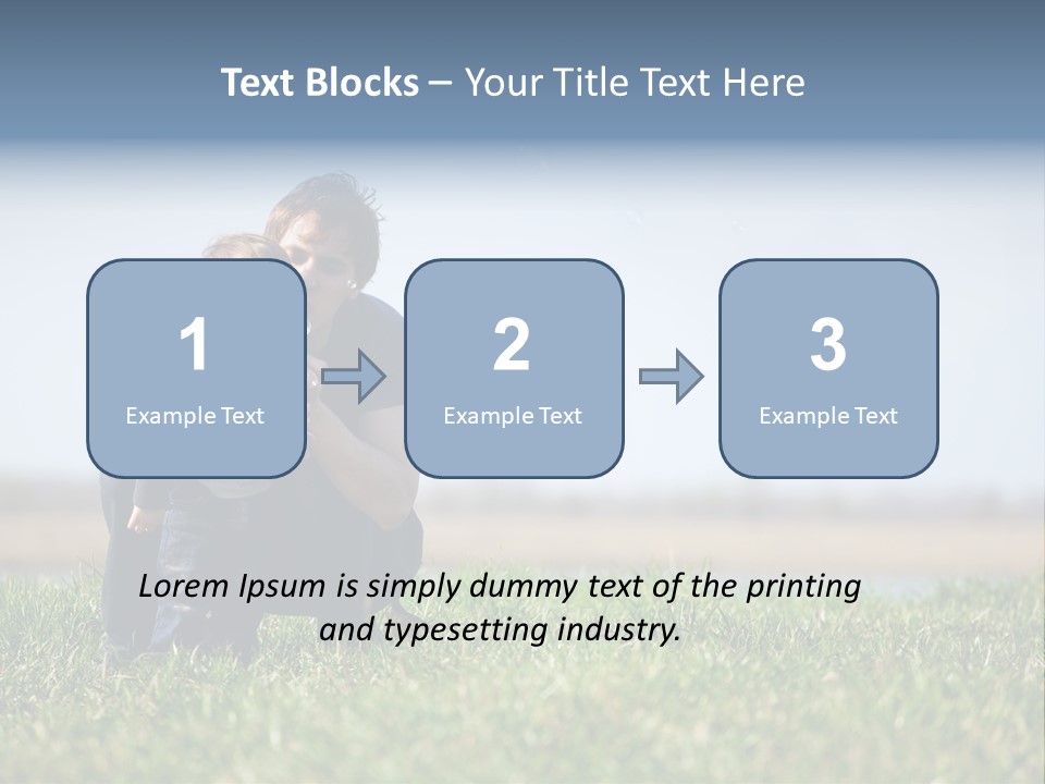 Happiness People Smiling PowerPoint Template