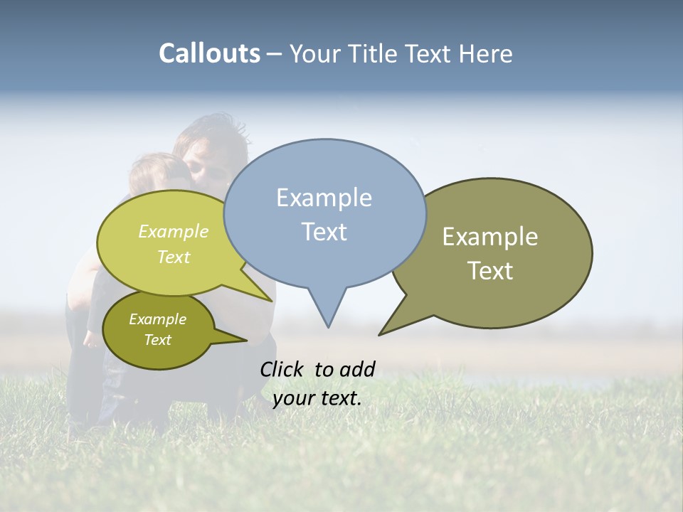 Happiness People Smiling PowerPoint Template