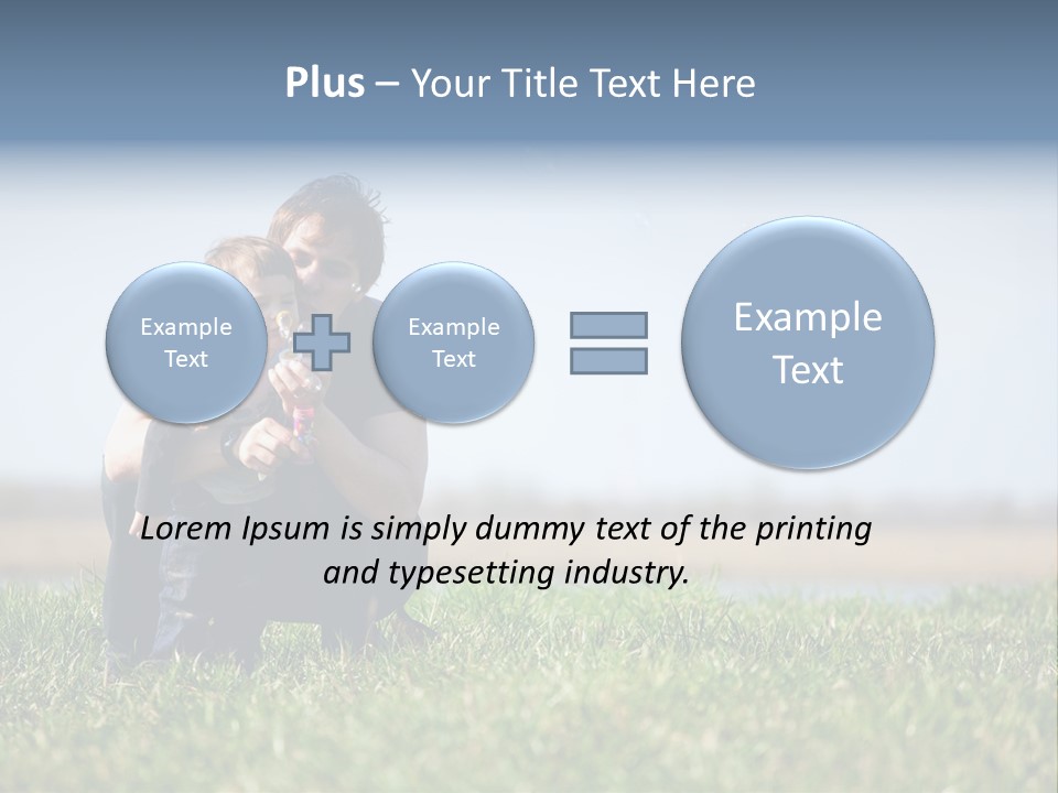 Happiness People Smiling PowerPoint Template