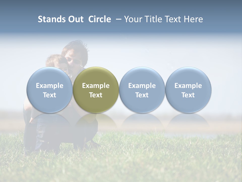 Happiness People Smiling PowerPoint Template