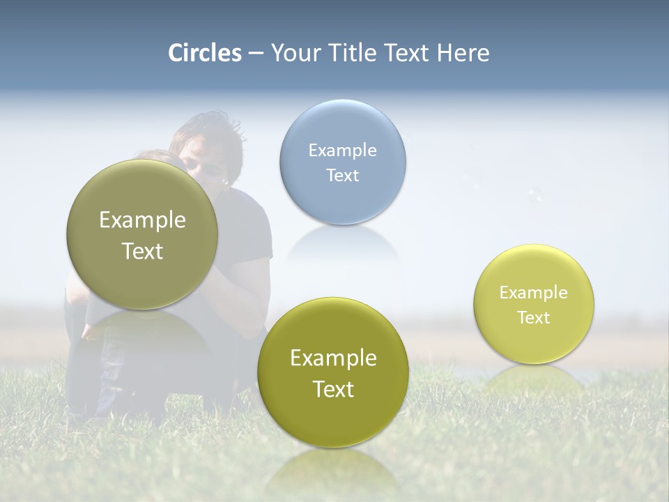 Happiness People Smiling PowerPoint Template