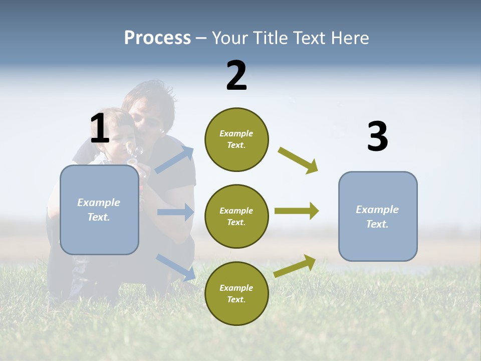 Happiness People Smiling PowerPoint Template
