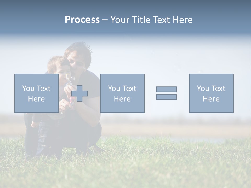 Happiness People Smiling PowerPoint Template