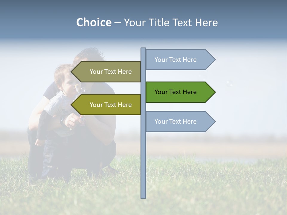 Happiness People Smiling PowerPoint Template