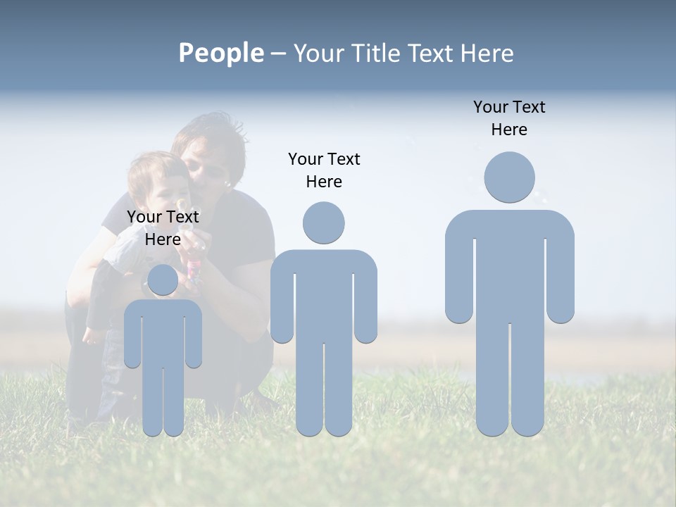 Happiness People Smiling PowerPoint Template