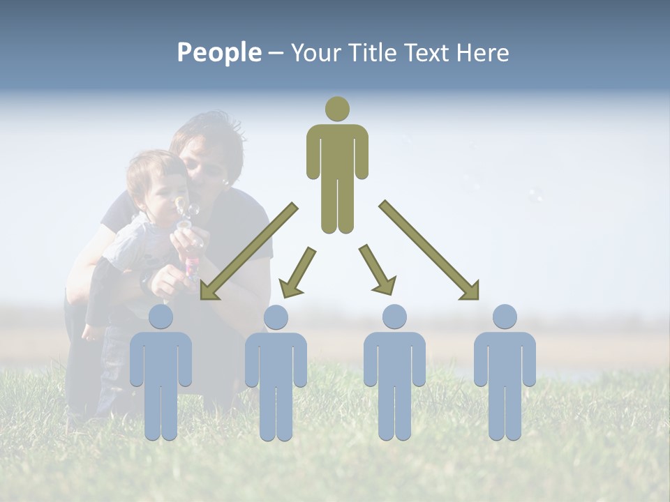 Happiness People Smiling PowerPoint Template