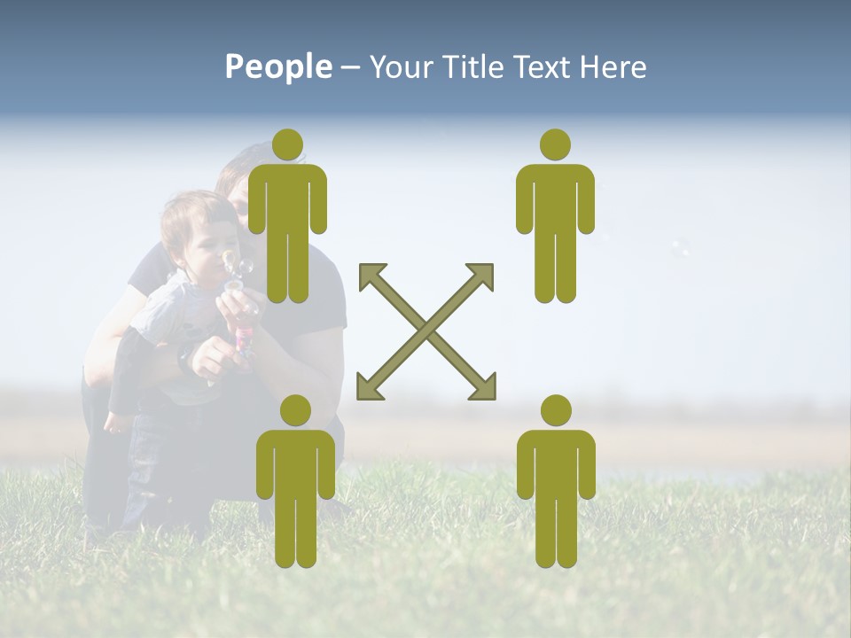 Happiness People Smiling PowerPoint Template