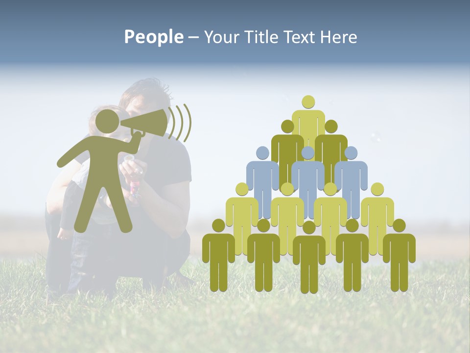 Happiness People Smiling PowerPoint Template