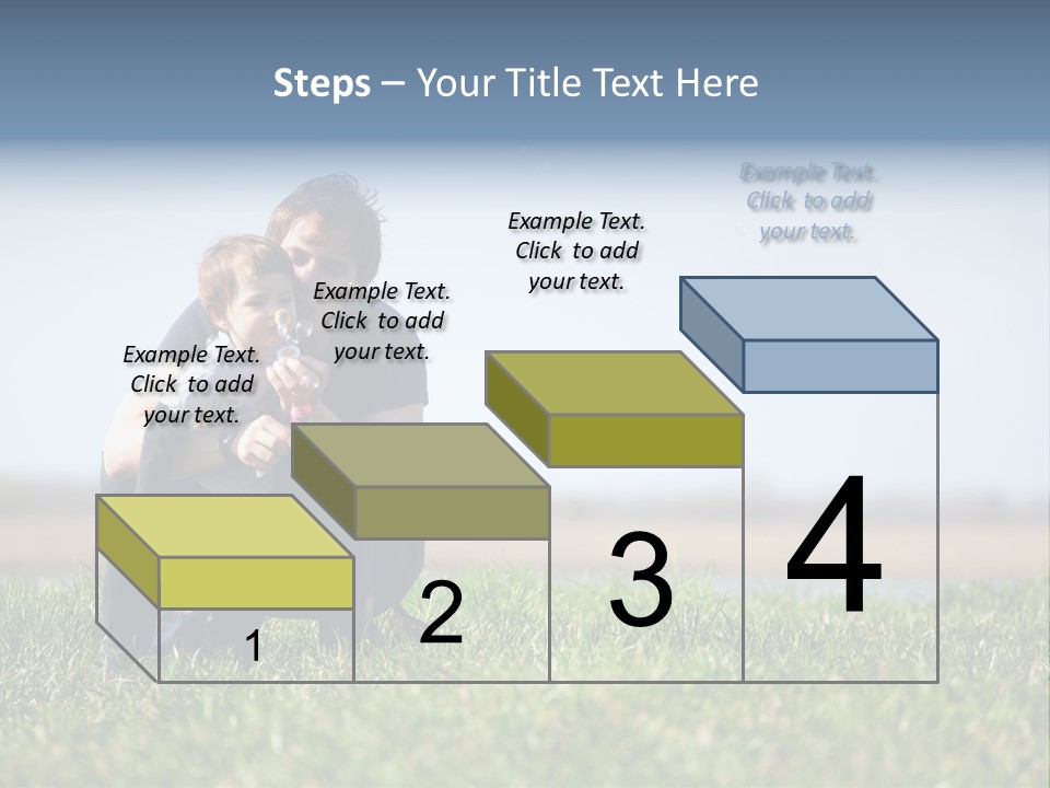 Happiness People Smiling PowerPoint Template