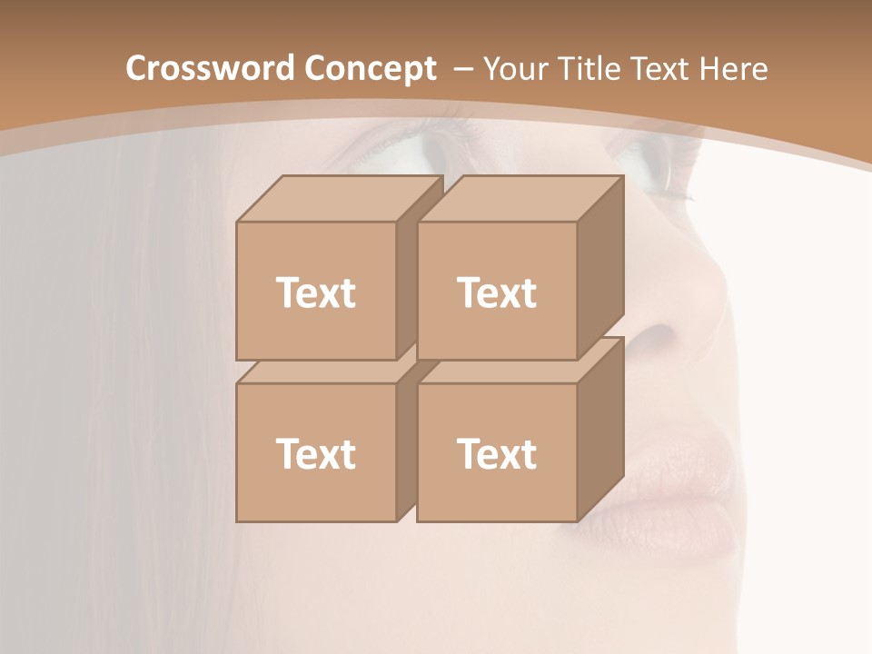 Caucasian Emotion Failure PowerPoint Template