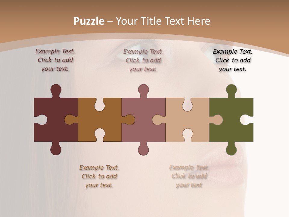 Caucasian Emotion Failure PowerPoint Template