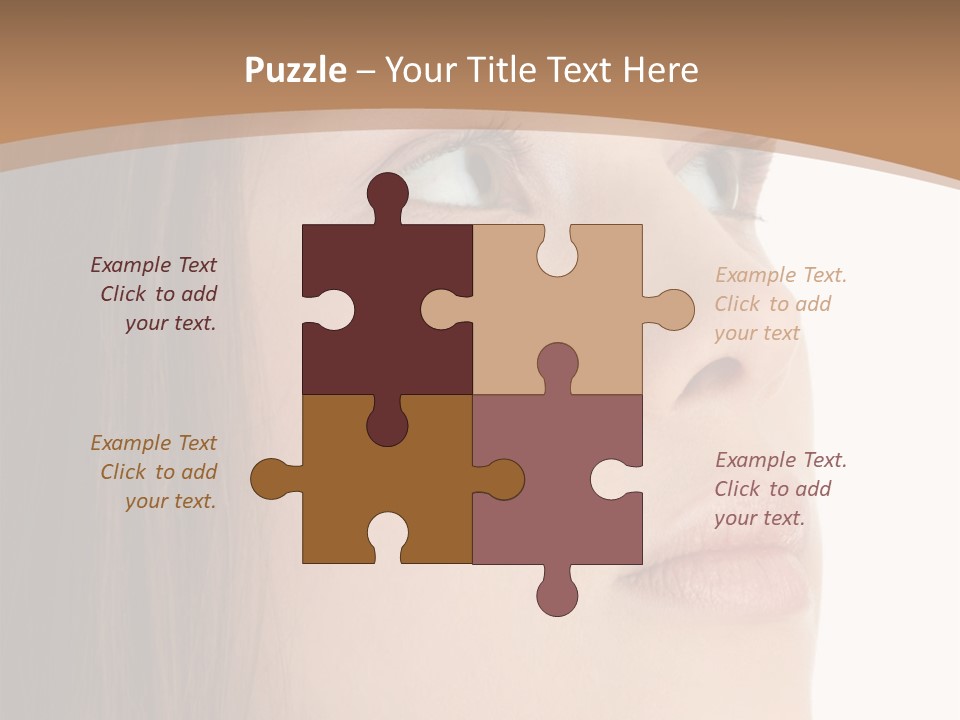 Caucasian Emotion Failure PowerPoint Template