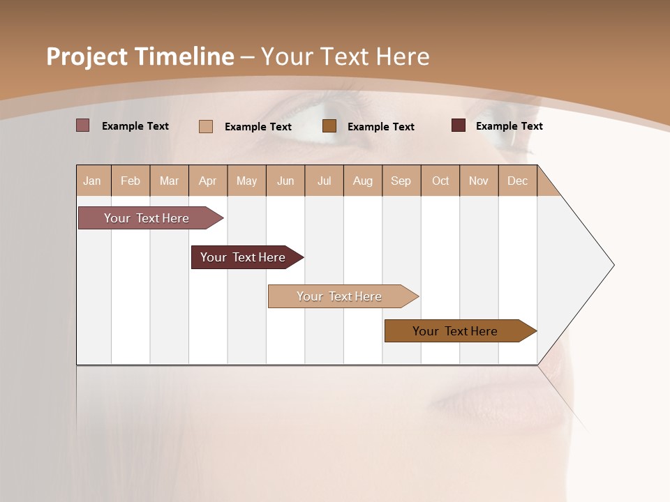 Caucasian Emotion Failure PowerPoint Template