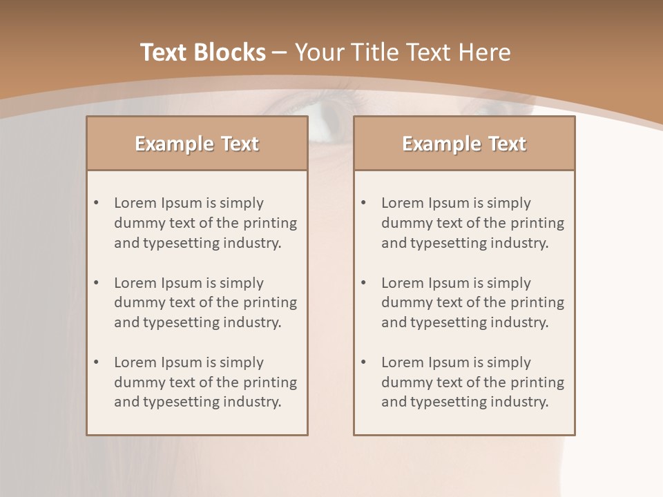Caucasian Emotion Failure PowerPoint Template