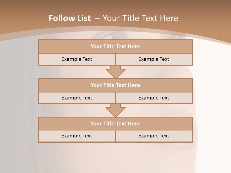 Caucasian Emotion Failure PowerPoint Template