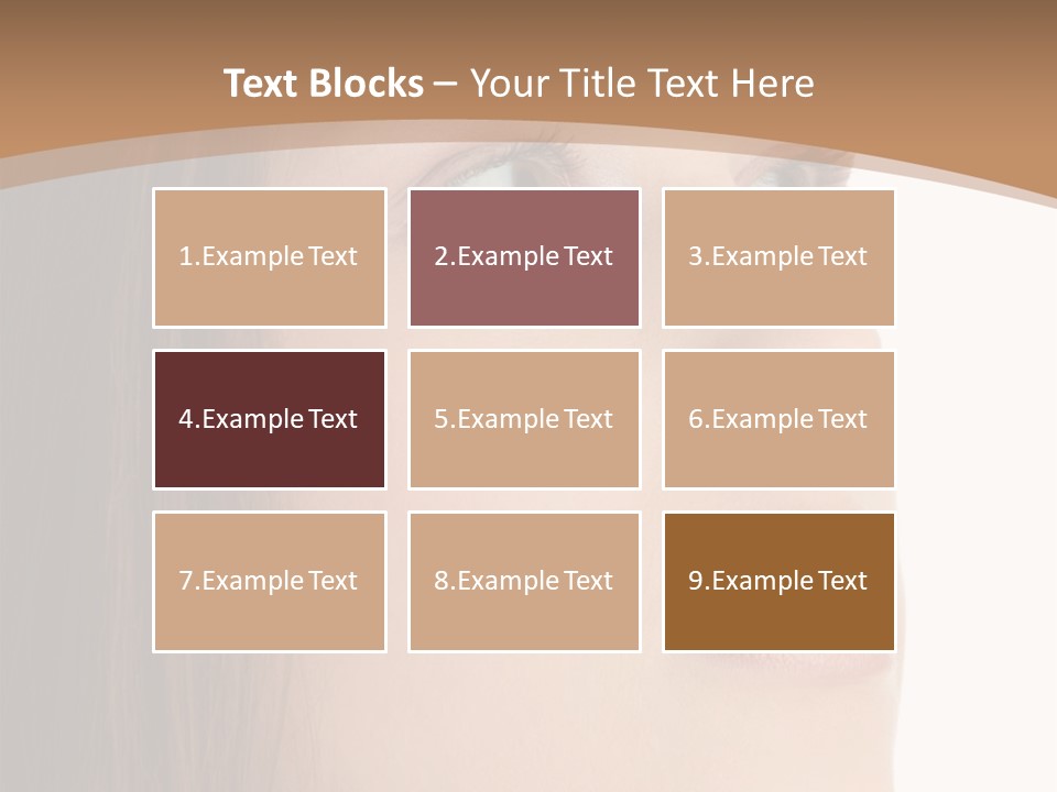 Caucasian Emotion Failure PowerPoint Template