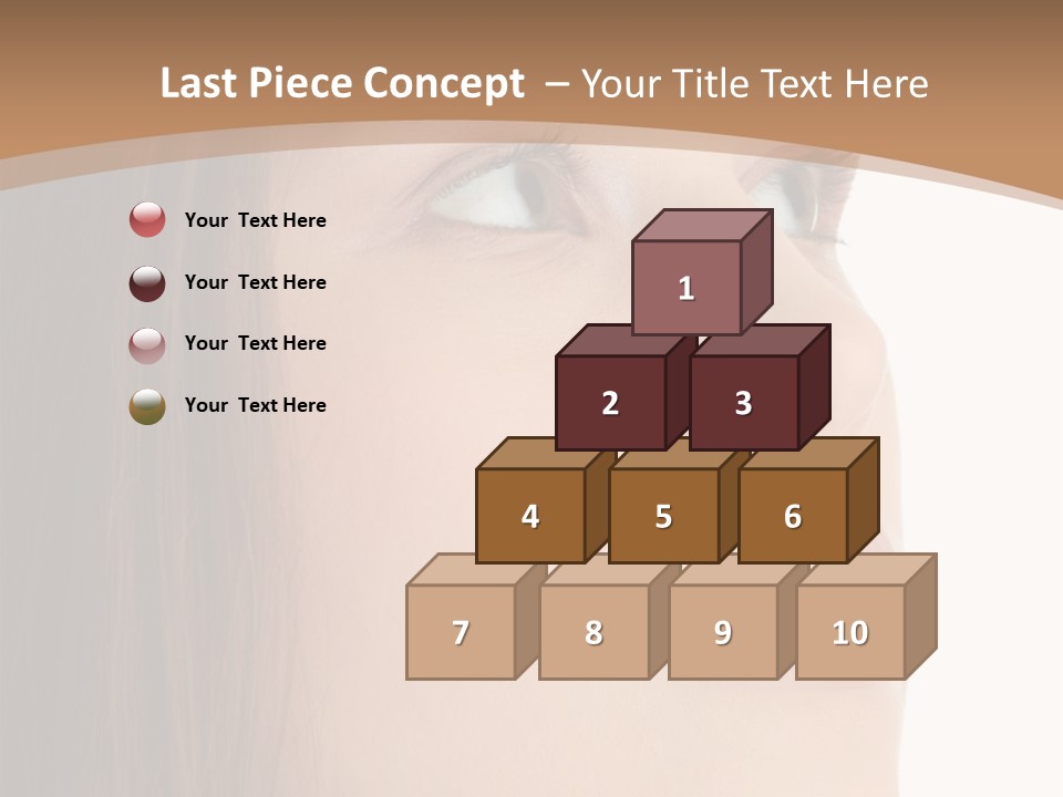 Caucasian Emotion Failure PowerPoint Template