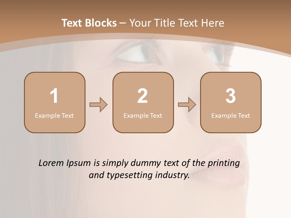 Caucasian Emotion Failure PowerPoint Template