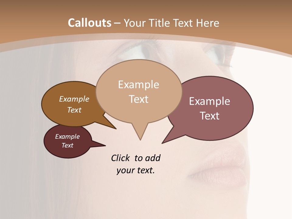 Caucasian Emotion Failure PowerPoint Template