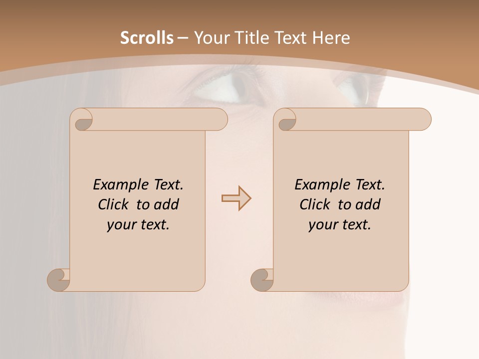 Caucasian Emotion Failure PowerPoint Template