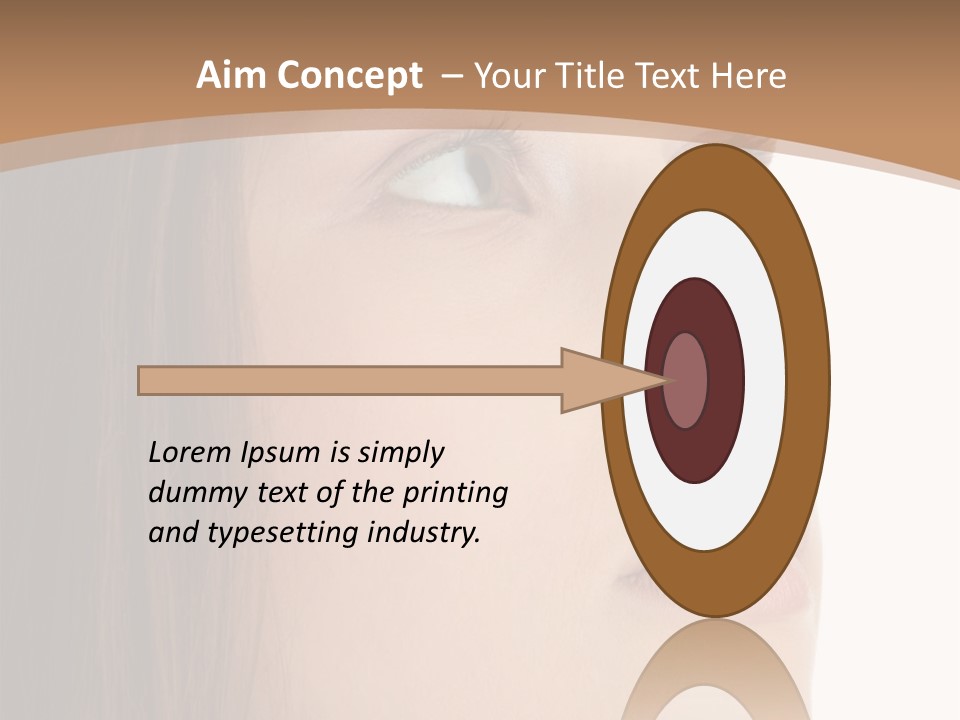 Caucasian Emotion Failure PowerPoint Template