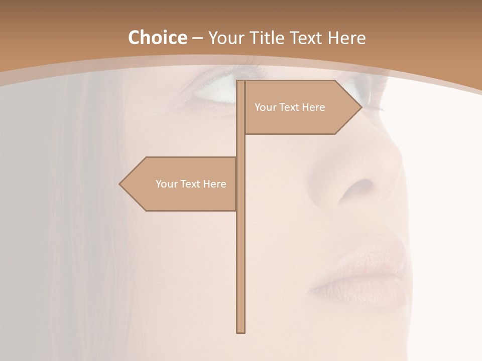 Caucasian Emotion Failure PowerPoint Template