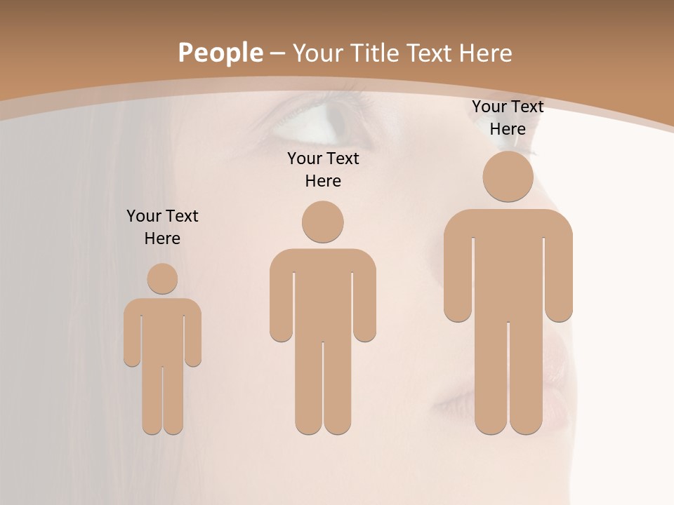 Caucasian Emotion Failure PowerPoint Template
