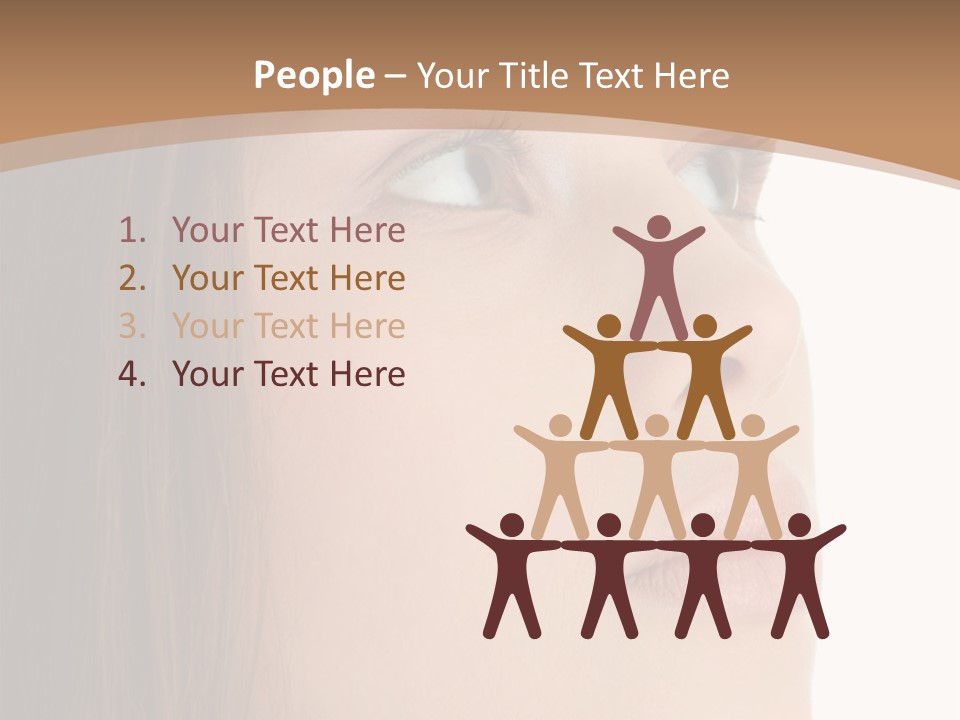 Caucasian Emotion Failure PowerPoint Template