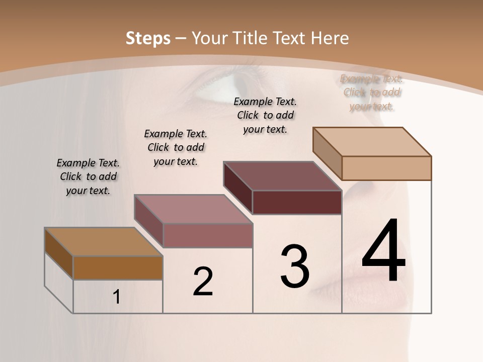 Caucasian Emotion Failure PowerPoint Template