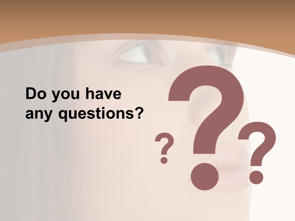 Caucasian Emotion Failure PowerPoint Template