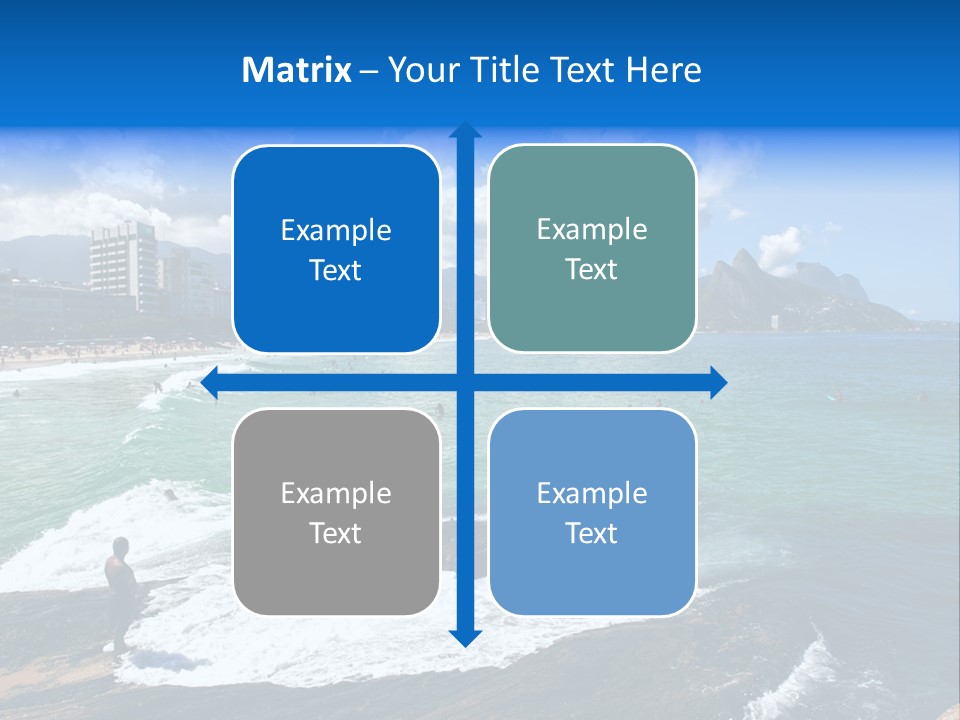 Panorama Brazilian Famous PowerPoint Template