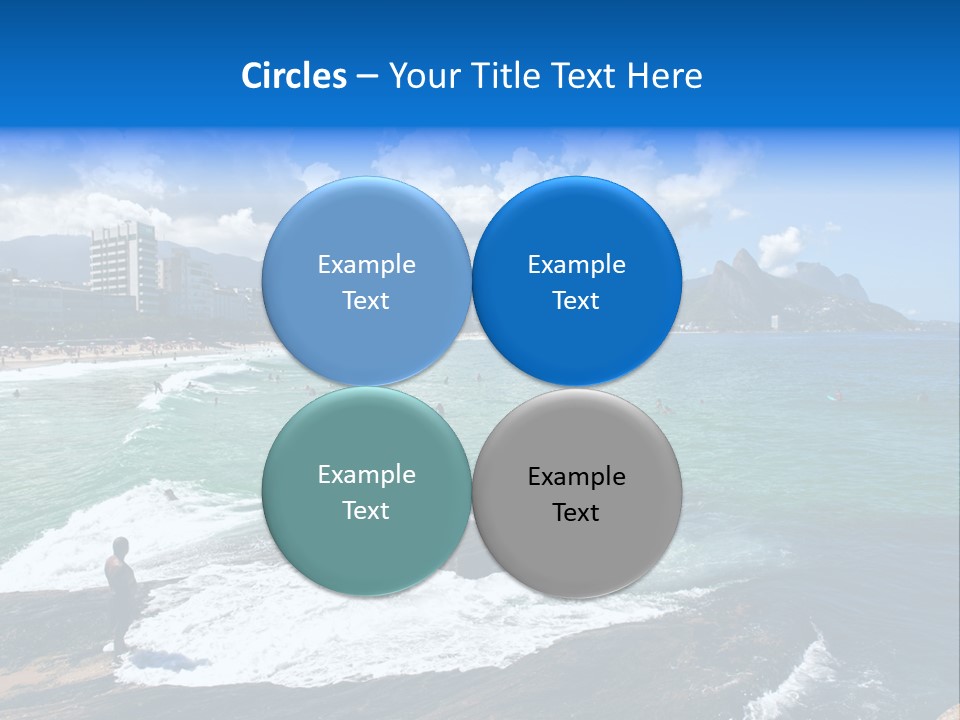 Panorama Brazilian Famous PowerPoint Template