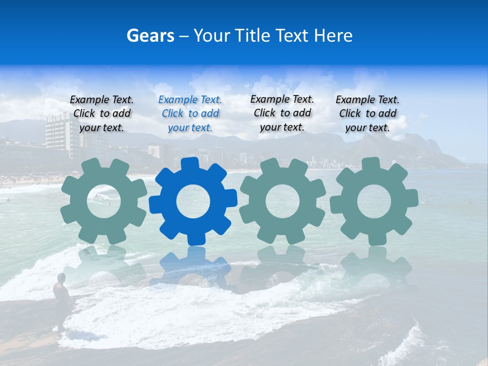 Panorama Brazilian Famous PowerPoint Template