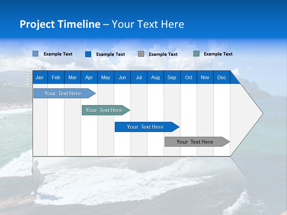 Panorama Brazilian Famous PowerPoint Template