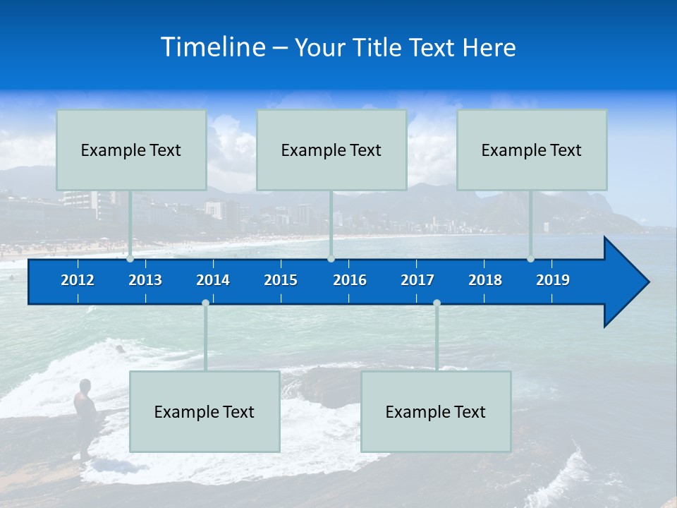 Panorama Brazilian Famous PowerPoint Template