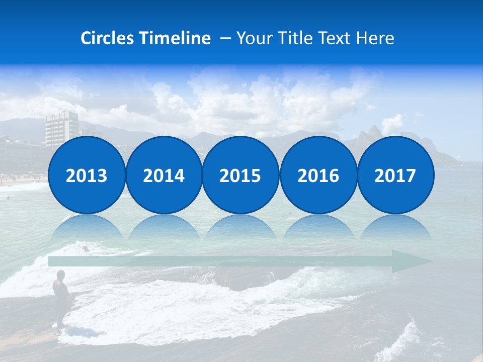 Panorama Brazilian Famous PowerPoint Template