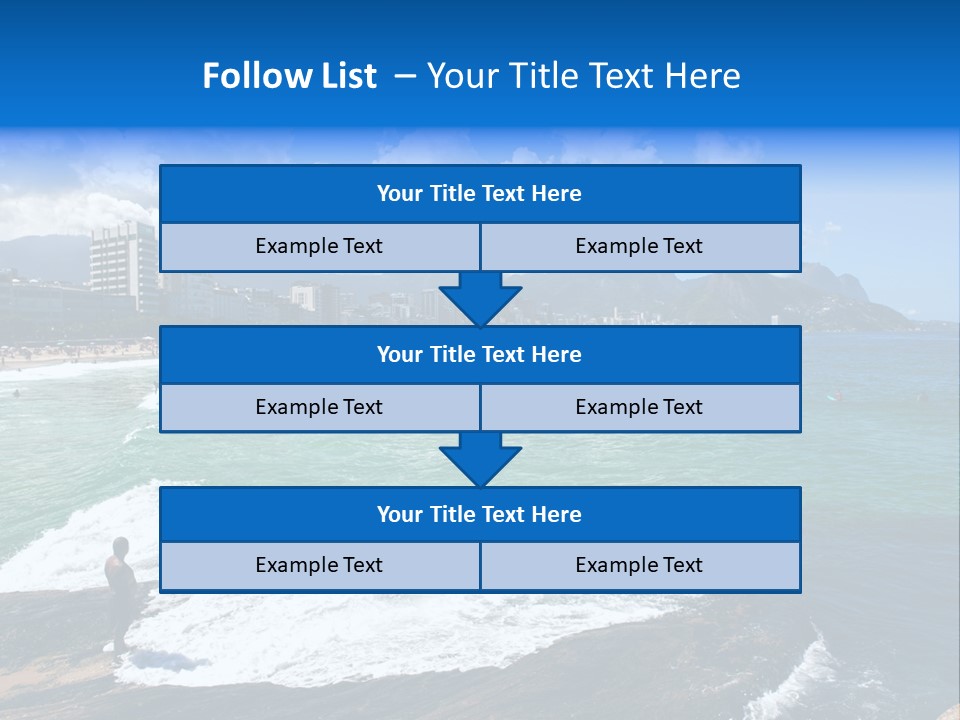 Panorama Brazilian Famous PowerPoint Template