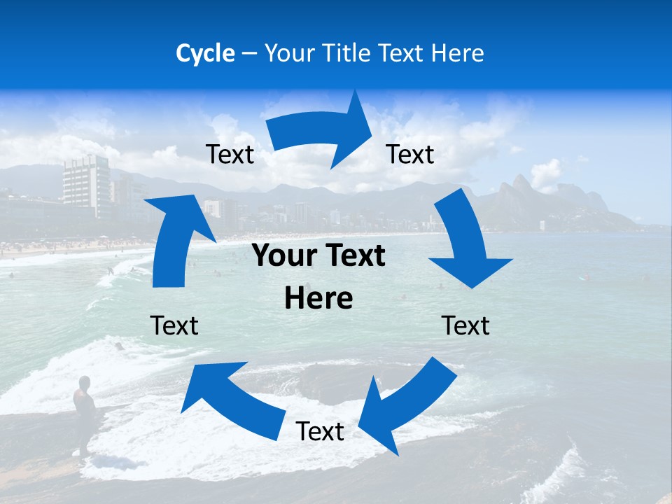 Panorama Brazilian Famous PowerPoint Template
