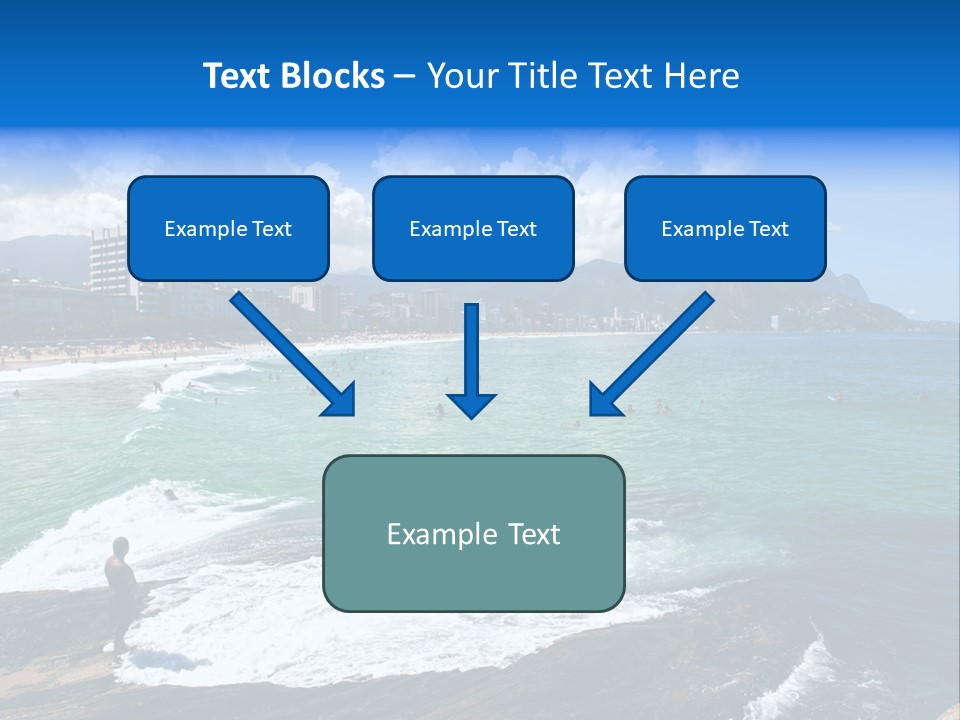 Panorama Brazilian Famous PowerPoint Template